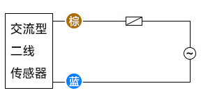 交流電接近開(kāi)關(guān)接線圖