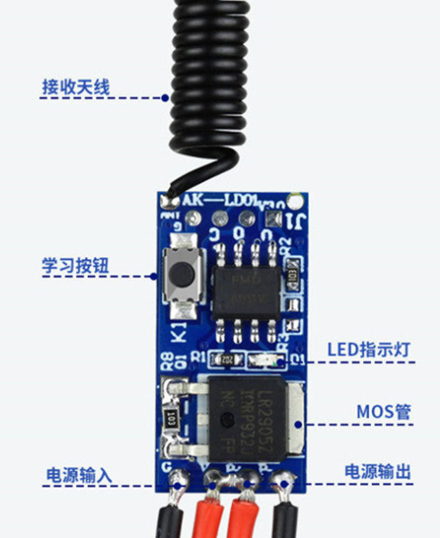 輕觸開關(guān)改遙控開關(guān)的具體實(shí)施步驟